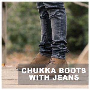 how to wear chukka boots with jeans image 1